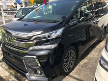 2016 Toyota Vellfire 2.5 Z G Sunroof Pre crash