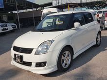 2010 Suzuki Swift 1.5 Premier Hatchback, One Malay Lady Owner, Key Less, Pearl White