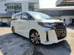 Recon BEST OFFER 2021 Toyota Alphard 2.5 SC SUNROOF BSM DIM 29K MILEAGE UNREG