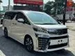 Recon 2019 Toyota Vellfire 2.5 Z G Edition MPV / SUNROOF
