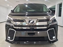 2017 Toyota Vellfire 2.5 ZG RADAR 4P-SEAT MEGA-DVD R-CAMERA S-TYRE