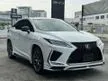 Recon 2021 Lexus RX300 F Sport TRD BODYKIT /SUNROOF / PANORAMIC ROOF/ 4CAM / BSM / HUD / SPORT PLUS / POWEBOOT / GRADE 5A / READY STOCK MUST VIEW