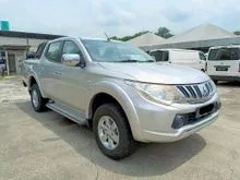 2017 Mitsubishi Triton 2.5 LS (M) 4X4 - LOAN TINGGI / SILVER / PROMO