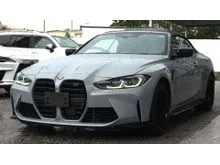UNREG 2023 BMW M4 3.0 Competition 7,000KM CONVERTIBLE HARMAN KARDON PREMIUM SOUND CARBON BUCKET SEATS SPORT EXHAUST LOW MILEAGE LIKE NEW