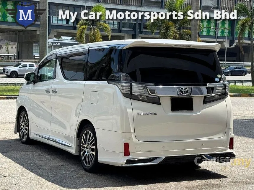 2016 Toyota Vellfire ZG MPV
