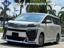 2016 Toyota Vellfire 2.5(A) Z G Edition FULL SPEC LUXURY MPV / PILOT SEAT / SUNROOF /JBL /  360 R CAMERA / 7 SEAT / POWER BOT / 2 POWER DOOR/ BODYKIT