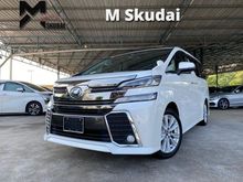 2017 Toyota Vellfire 2.5 Z SPEC 7 SEATER 2PD P.CRASH 5YRS TOYOTA WARRANTY