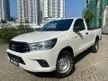 Used 2019 Toyota Hilux 2.4 Single Cab Pickup Truck (M) 4X4, LEATHER SEAT, (GOOD CONDITION)