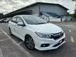 Used 2019 Honda City 1.5 (A) V-Spec , New Facelift , DOHC 16-Valve 118HP , 6-Airbags , LED Headlamp , Paddle Shift , Full Leather Seat , Low Mileage 58K - Cars for sale