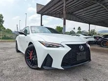 2021 Lexus IS 300 2.0 F Sport Mode Black MLS MARK LEVINSON 5A UNREG
