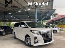 2017 Toyota Alphard 2.5 SC SUNROOF P.CRASH 5YRS TOYOTA WARRANTY