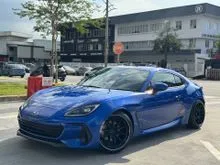 2021 Subaru BRZ 2.4 Manual (M) 17k Km, Adjustable (TSR Project), Alpine Player, Front CUSCO Tower Bar, Rear BLITZ Strut Bar, DIM, BSM/GR 86 GT 86 86GT