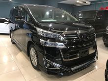 TOYOTA VELLFIRE 3.5 VL FULLY LOADED UNREG 2018 NEWFACELIFT