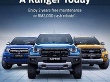 2020 Ford Ranger 2.0 XLT+ High Rider Pickup Truck