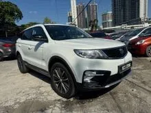 2xKeyless Entry,Push Start,NAPPA Leather,Panoramic SunRoof,360 Camera,1xOwner,FULL SPEC,(CBU),HIGH LOAN APPROVAL-2019 Proton X70 1.8 TGDI Premium SUV