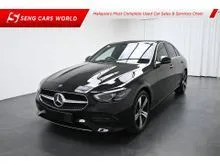 2023 Mercedes-Benz C200 1.5 Avantgarde Sedan(1-OWNER) (MIL-28K FSR)