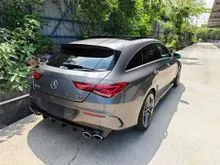 (23k-Km Mileage, Grade 4.5B) 2021 Mercedes-Benz AMG CLA45S 2.0 S 4MATIC+ Shooting Brake. AirCon Seat, Sport Exhaust, Panoramic, Burmester. CLA45 CLA