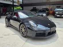 2021 Porsche 911 3.0 (992) Carrera S - SPORT CHRONO PACKAGE - RED COLOR INTERIOR - 4 CAMERA - (UNREGISTERED)