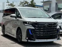 2025 Toyota Vellfire 2.4 Z Premier Japan Spec Grade 6A NEW Car Condition with Original Modellista Bodykit, Rare Black Interior