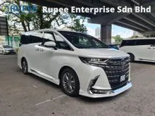 2024 Toyota Alphard 2.5 Z 360 CAM 92 KM 5A MAGIC ROOF DIM BSM MODELLISTA BODYKIT POWER DOOR POWER BOOT LOCAL AP UNREG