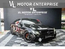 2018 MERCEDES BENZ E200 COUPE CONVERTED E63 E300 BODYKIT 20SPORT RIM BURMESTER SOUND SYSTEM EXHUAST VALVE TRONIC AMG BRAKEKIT INTERIOR AMBIENT LIGHT