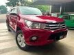 Used (OFFER GILA) Cash shj. 2017 Toyota Hilux 2.4 G(A) FULLSPEC - Cars for sale