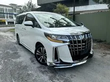 2022 Toyota Alphard 2.5 SC SUNROOF DIM BSM MODELLISTA BODY-KIT MANY UNITS ON STOCK UNREG