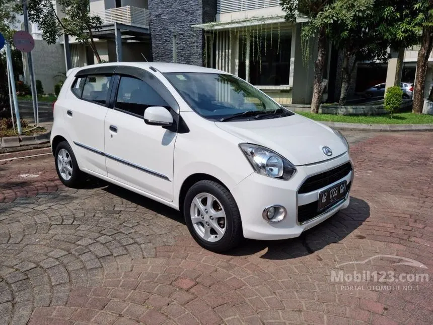 Jual Mobil Daihatsu Ayla 2014 X 1.0 di Yogyakarta Automatic Hatchback Putih Rp 85.000.000