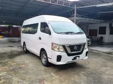 2018 Nissan NV350 Urvan 2.5 Van MANUAL 12 SEATER (LOAN KEDAI IC SAHAJA)