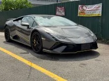 2024 Lamborghini Huracan Tecnica 5.2 V10 640-2 Only 320KM Carbon Bucket Front Lifter Unregistered Unit