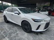 2024 Lexus RX 350 2.4 VERSION L/PANROO/BLACK INTERIOR/REAR AIRCOND SEATS/360 CAMERA/HUD/DIM/BSM/UNREG