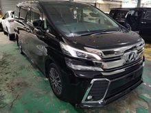 2015 Toyota Vellfire 2.5 Z G Edition MPV