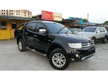 2015 Mitsubishi Triton 2.5 VGT GS SPORTY DIESEL TURBO AUTO ORIGINAL SUNROOF ORIGINAL ISOFIX LEATHER SEAT ORIGINAL DVD PLAYER WITH REVERSE CAMERA