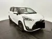 Used 2017 Toyota Sienta 1.5 V Full Services Record/TOYOTA Warranty + FREE extra 1 yr Warranty & Services/NO Major Accident & NO Flooded