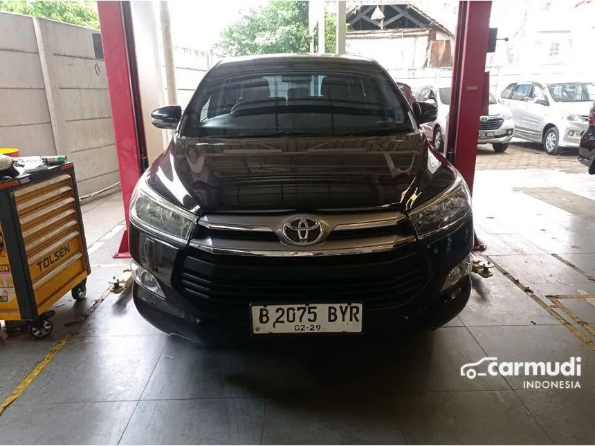 Jual Mobil Toyota Kijang Innova 2018 G 2.4 di Banten Automatic MPV Hitam Rp 299.000.000