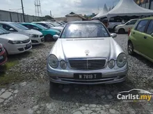 2003 MERCEDES-BENZ E270 CDI (M) - Classic Benz Character, Still Felt Today. No Loan Installment. First Come First Serve.