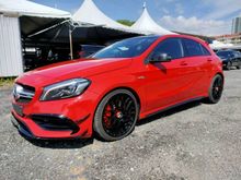 2016 Mercedes-Benz A45 AMG 2.0 MATIC Hatchback (CHEAPEST PRICE IN TOWN) RECARO SEAT /PANAROMIC ROOF /AMG NIGHT PACKAGE /UNREG