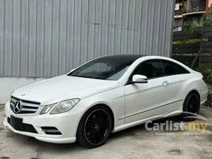 2013 Mercedes-Benz E250 1.8 AMG Sport Coupe