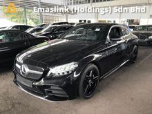 2019 Mercedes-Benz C300 2.0 AMG Coupe 2.0 Turbo engine 241 HP Memory leather seats Reverse camera AMG 18 Rim LED Intelligent 9 Speed Auto Paddle Shift