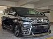 Recon 2019 Toyota Vellfire 2.5 ZG Edition MPV MODELLISTA BODYKIT 3LED UNREG