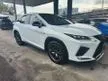 Recon 2021 Lexus RX300 2.0 F Sport/PANROOF/HUD/BSM/GRADE 5A/26K KM ONLY/REAR SEAT WITH ELECTRIC SEAT/2021 UNREGISTER