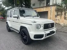 2021 Mercedes-Benz AMG G63 4.0 MANUFAKTOR WHITE LEATHER