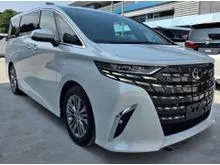 2025 Toyota Alphard 2.5 Z MPV JBL FULLY LOADED BEST OFFER IN TOWN 5 YEARS WARRANTY