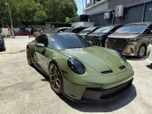 PORSCHE 911 GT3 4.0 AUTO PDK * 2022 * 20/21 INCH GOLD RIMS * 18 WAYS SPORT SEAT PLUS * WIRELESS APPLE CARPLAY * FRONT LIFT * BOSE SOUND SYSYEM *