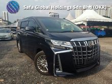 2018 Toyota Alphard 2.5 SC 3EYE LED/FULL ALPINE/FULL LEATHER SEATS/2POWER DOOR/POWER BOOT UNREG