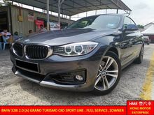 2015 BMW 328i 2.0 GT Sport Line , CKD, Full Service Record ,Navi, Push Start ** 1 Owner **