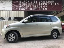 2007 Toyota Avanza 1.3 MPV NAMA BLACKLIST,CTOS,CCRIS,PTPTN,NO DOCUMENT CAN LOAN KEDAI MUKA SIKIT