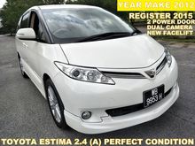 2012 Toyota Estima 2.4 Aeras G (A) PERFECT CONDITION WITH 7 SEATED 2 POWER DOOR DUAL CAMERA
