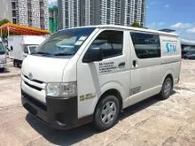 2015 TOYOTA HIACE  SEMI PANEL VAN  2.5 (M) - TIP TOP QUALITY / ONE OWNER / FULL SERVICE