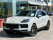 2024 Porsche Cayenne 3.0 Coupe NEW FACELIFT SPORT CHRONO PANORAMIC 4CAM HD MATRIX LED PASSENGER DISPLAY GREY COLOUR